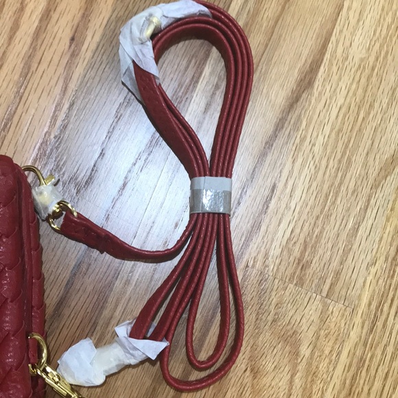 Red crossbody wallet bag - Picture 3 of 6